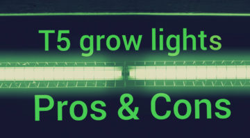 T5 grow light pros and cons